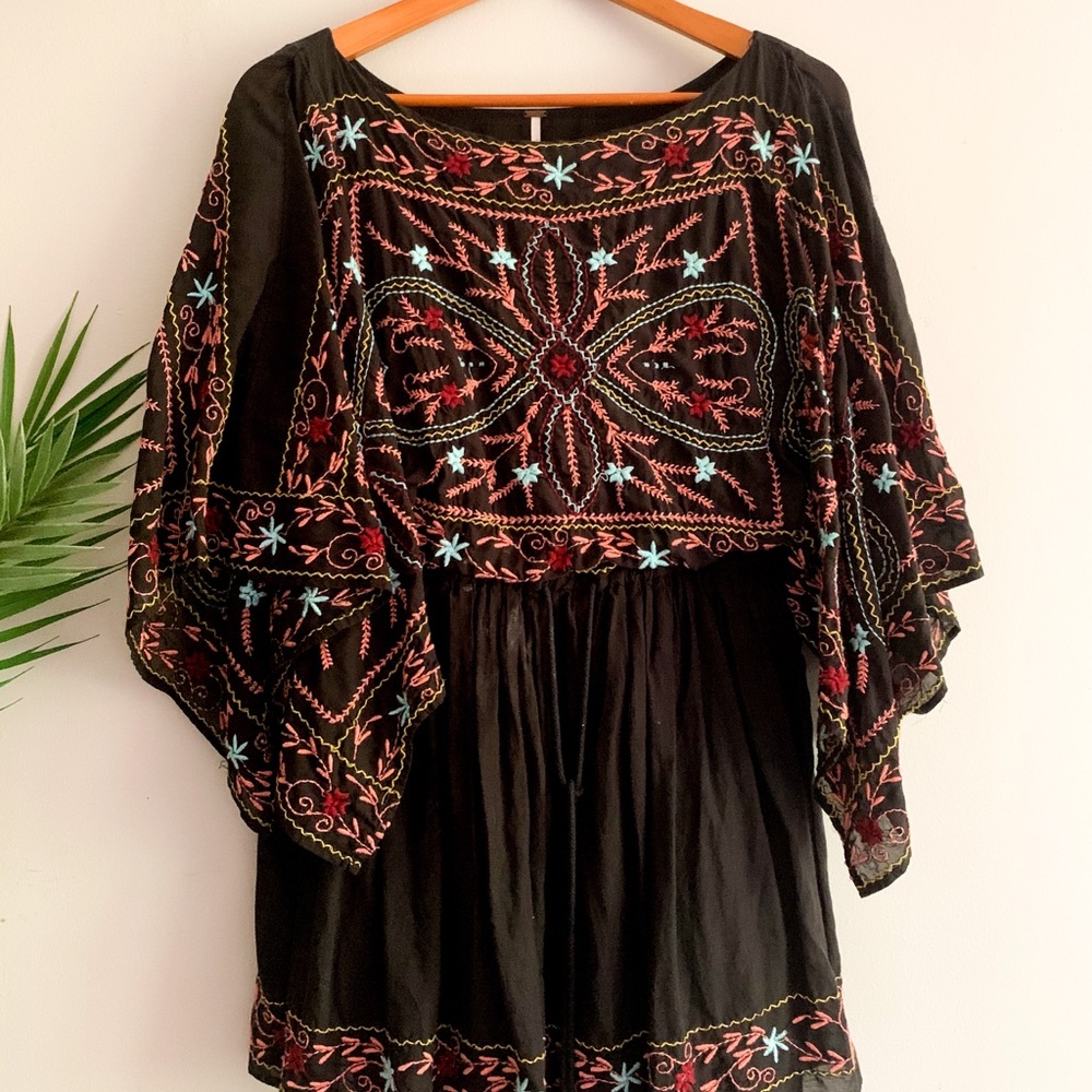 Free People Lace Mini Dress